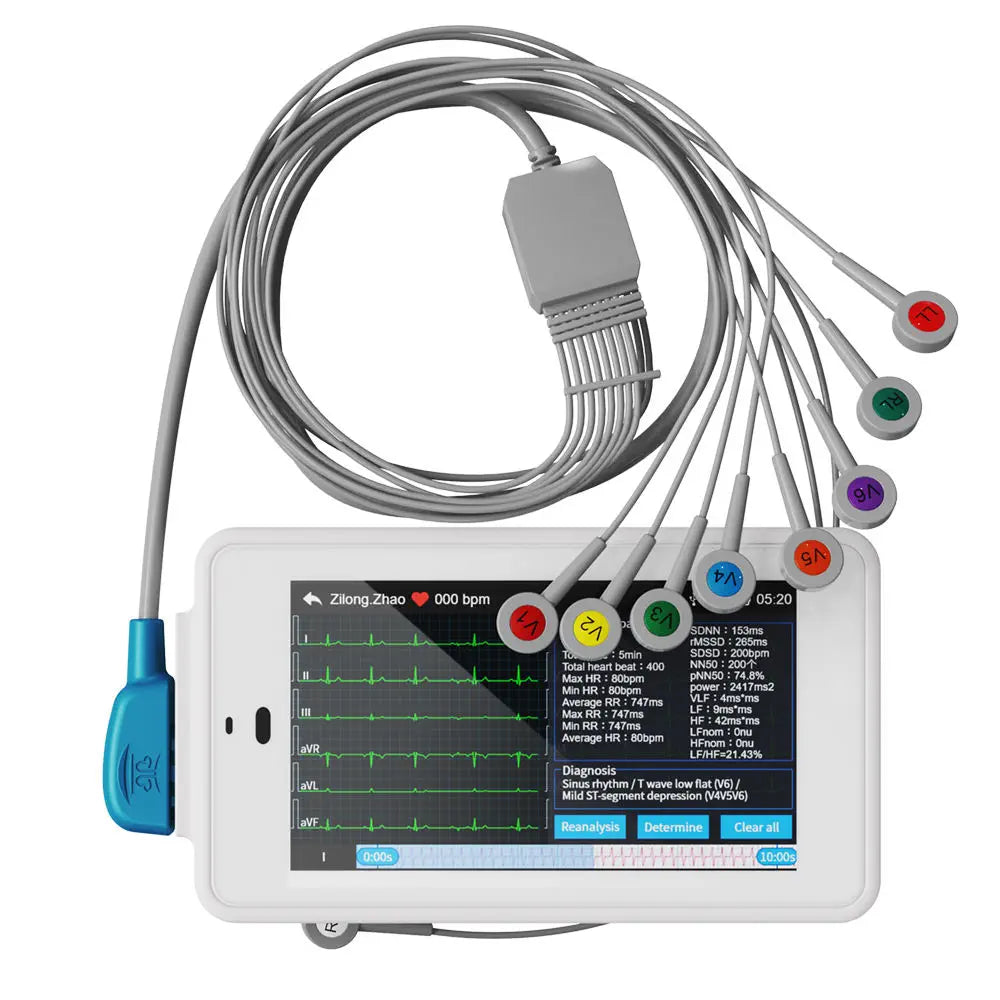 Moniteur ECG de poche Léger et portatif