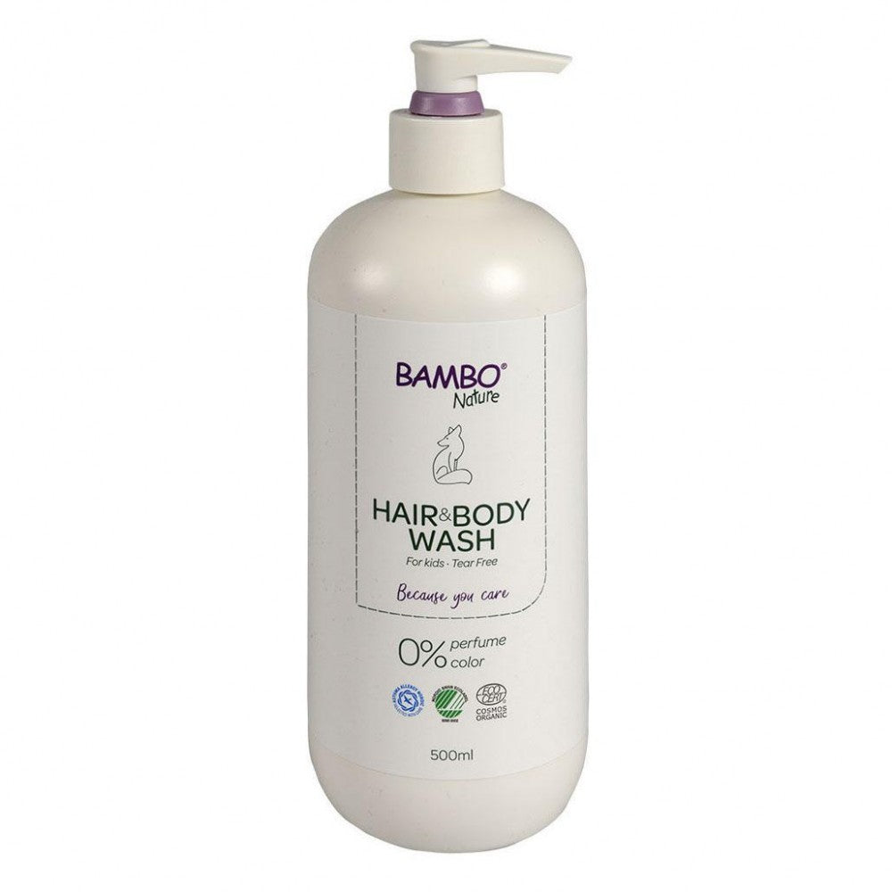 Abena - Bambo Nature - Gel Lavant corps et cheveux Bio - 1 pièce