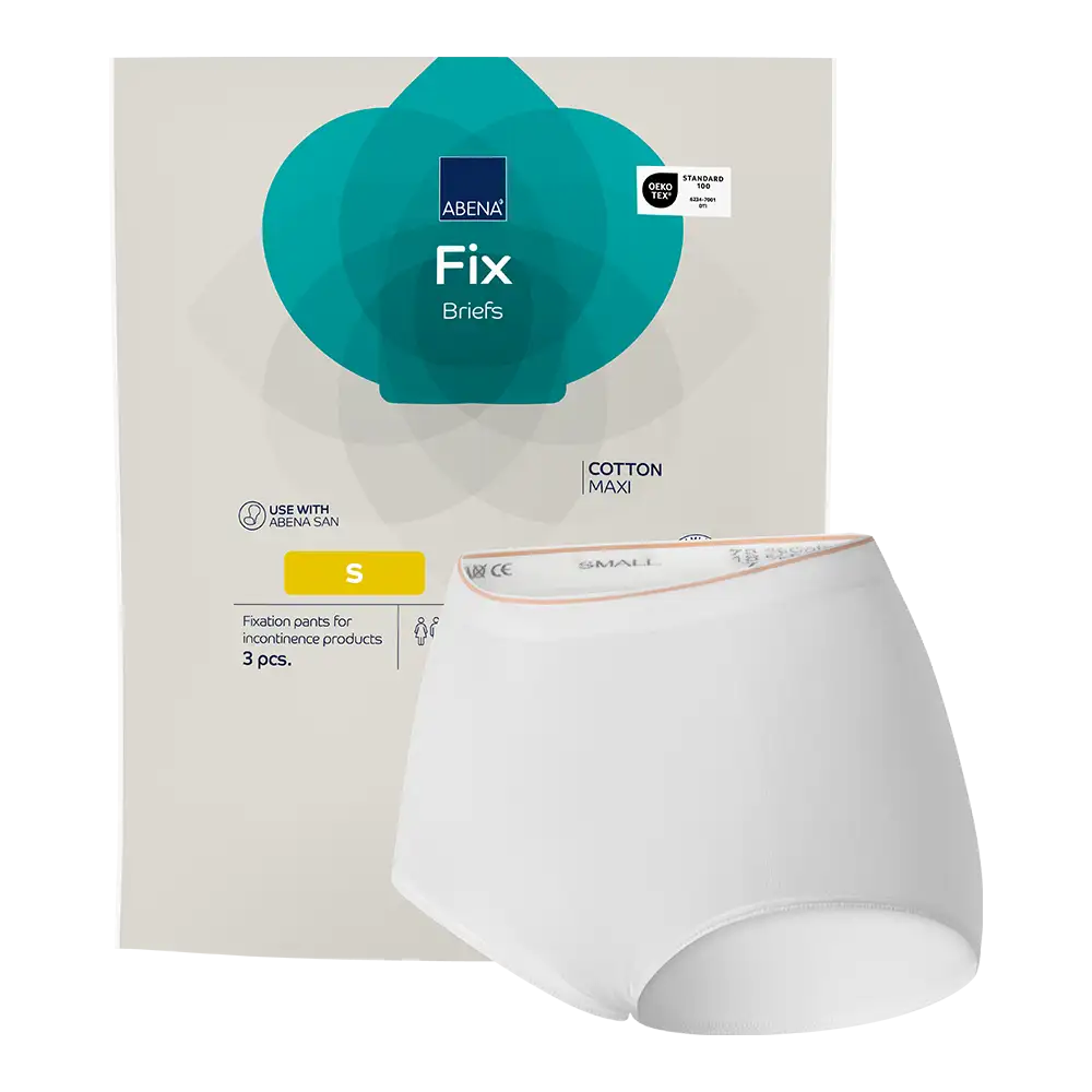 Abena - Sous-vêtements de maintien en coton - Fix Briefs Maxi - Par 3 pièces