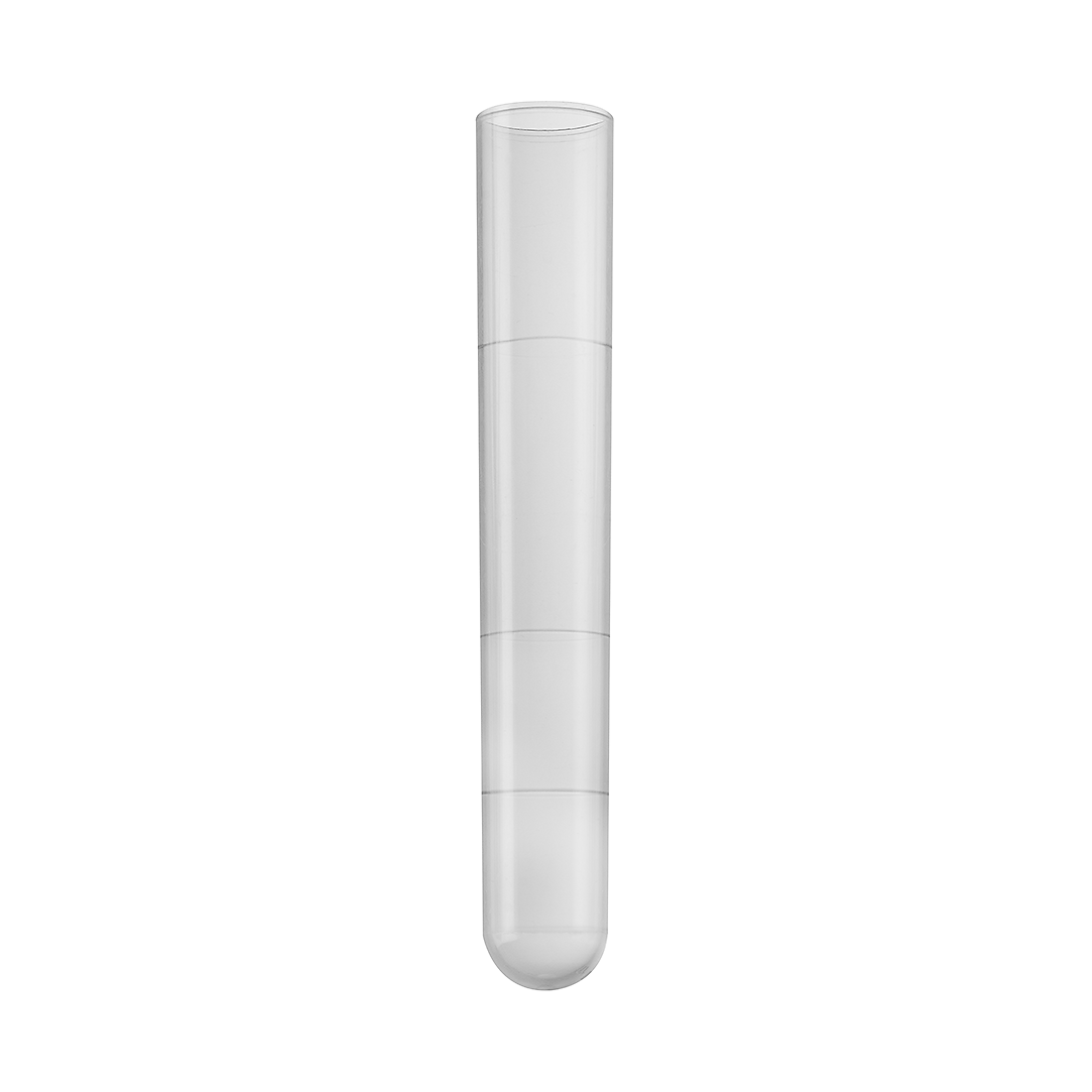 Tubes à essai gradués en polypropylène sans bord – 10 ml - 1 carton de 2000 pièces