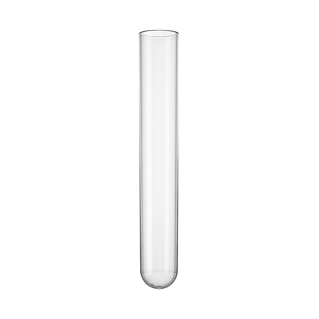 Tubes à Essai en Polystyrène Sans Bord - 1 carton de 2000 pièces