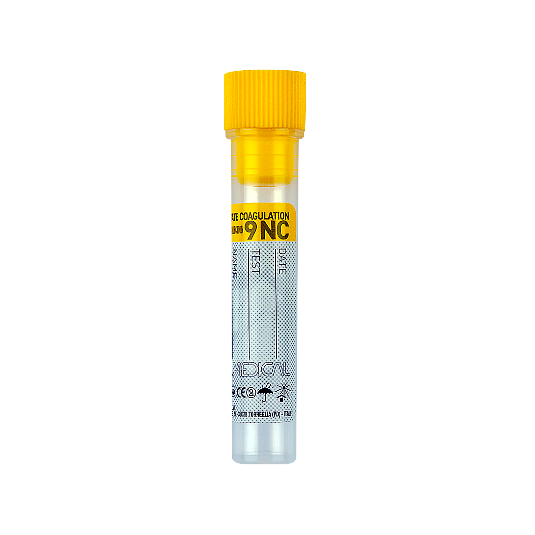 Tube de Prélèvement avec Citrate de Sodium (3,8%) – 0,9 m -Carton de 30 racks de 50 pièces