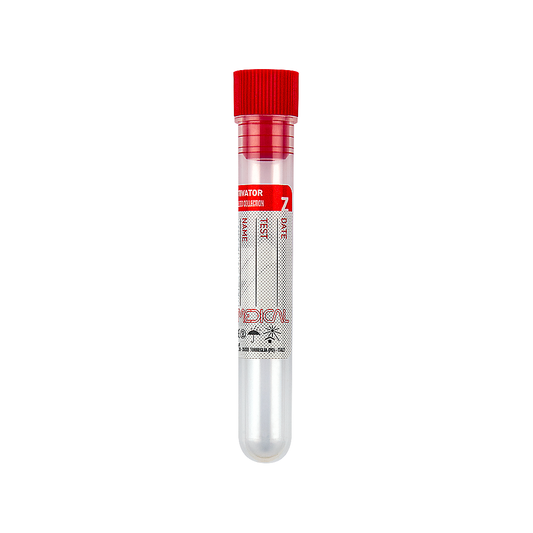 Tubes Séparateurs de Sérum avec Activateur de Coagulation et Revêtement en Silicone - Carton de 20 racks de 50 pièces