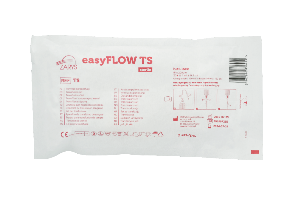 Transfuseur easyFLOW TS - 10 pièces