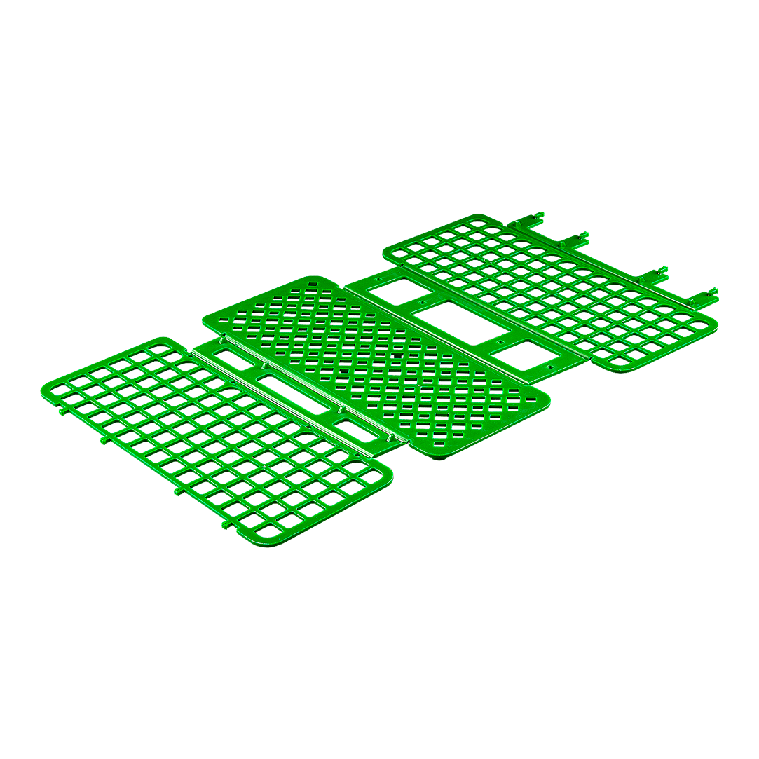 Supports pour tubes à essai non assemblés - 1 carton de 45 pièces
