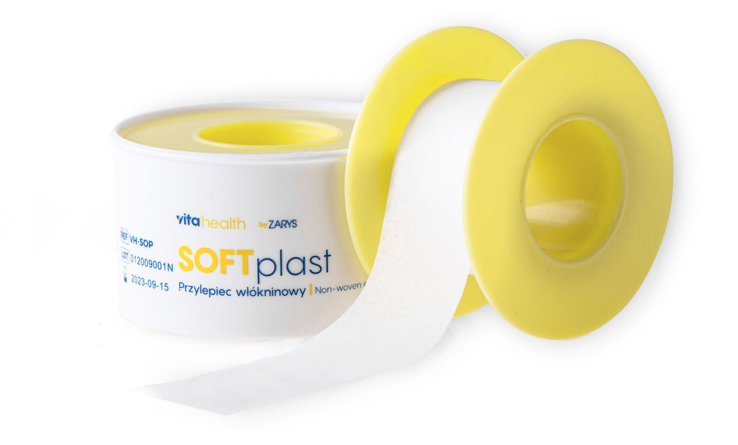 SOFTplast - Ruban adhésive non tissé à découper non stérile - 12 pièces