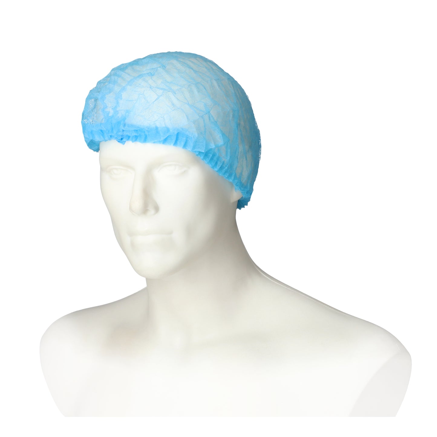Zarys previoMedical - Casquette d'infirmière type clip, non stérile, bleu - Carton de 20 conditionnements de 100