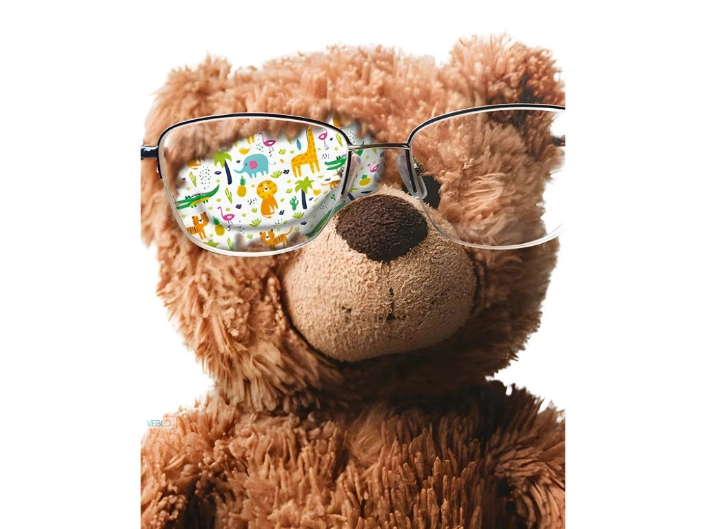 elastoKIDS EYE - Pansement oculaire avec insert absorbant auto-adhésif stérile - Boite de 50 pièces