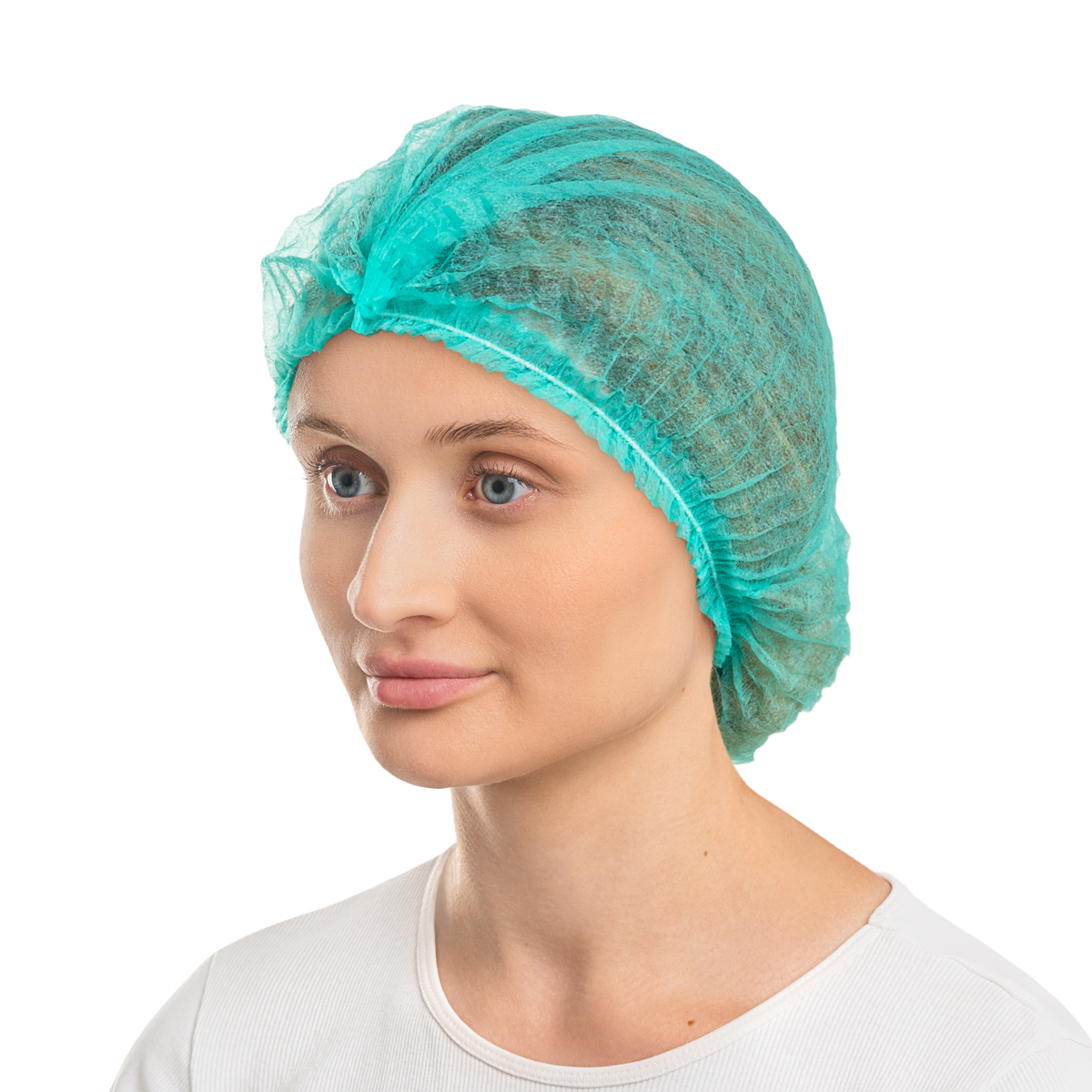 Zarys previoMedical - Casquette d'infirmière type clip, non stérile - Carton de 10 conditionnements de 100