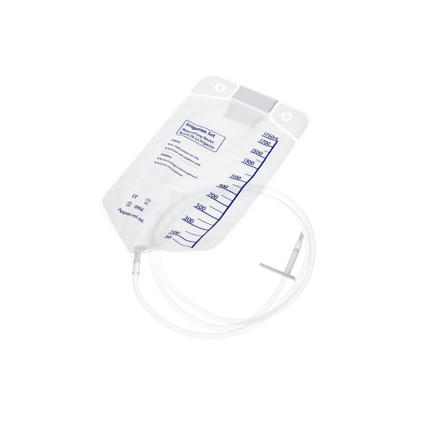 Zarys Sachet de lavement, 1750 ml, stérile - Carton de 50 unités