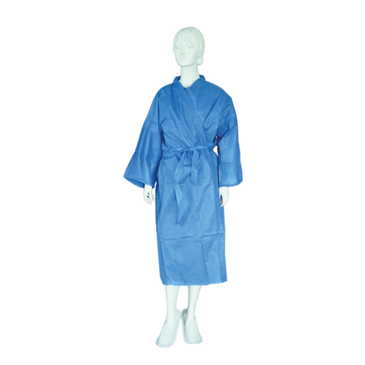 Abena - Kit ambulatoire adulte avec peignoir,  chemise manches courtes, chaussons élastiqués - 50 kits