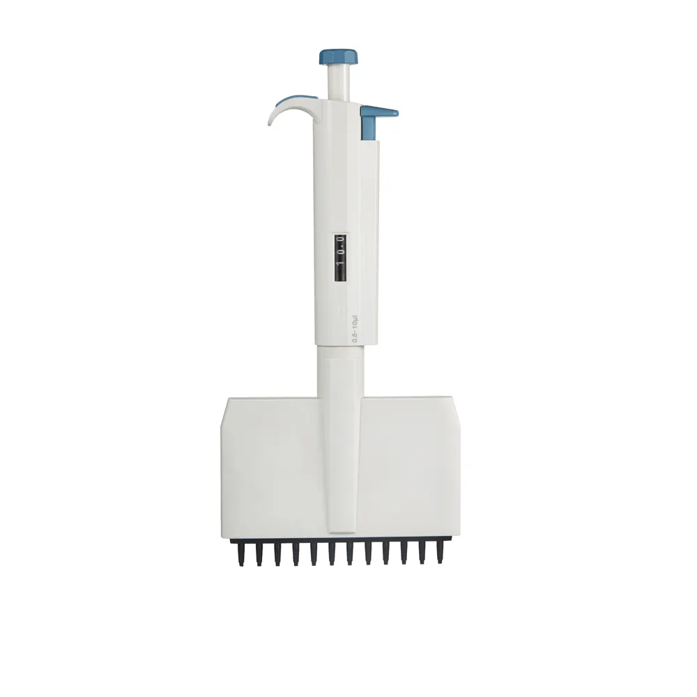 Micropipette à 12 canaux 0.5-10μl - 1 pièce