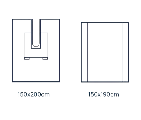 Kit d'orthopédique stérile standard plus 150cm x 200cm - 1 pièce