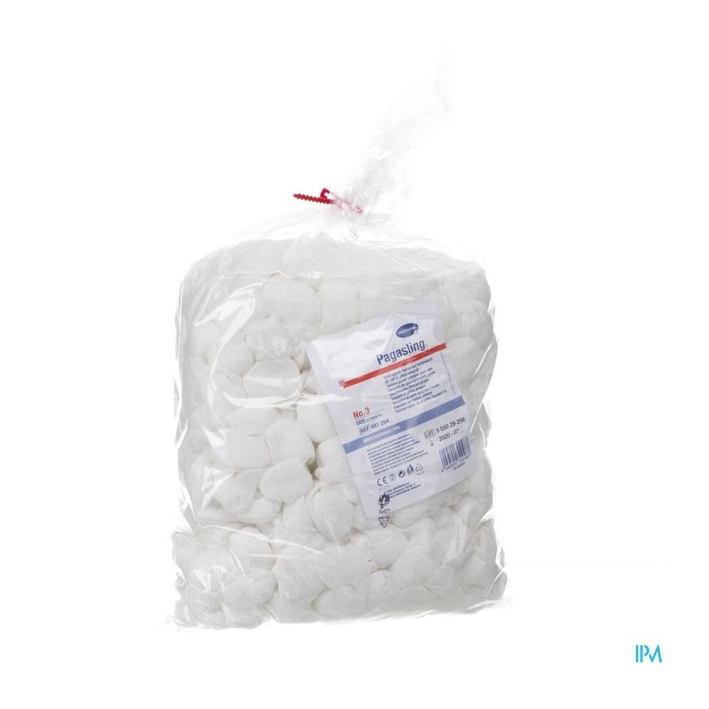 HARTMANN - Pagasling - Tampon roulé non stérile - Sachet de 500 pièces