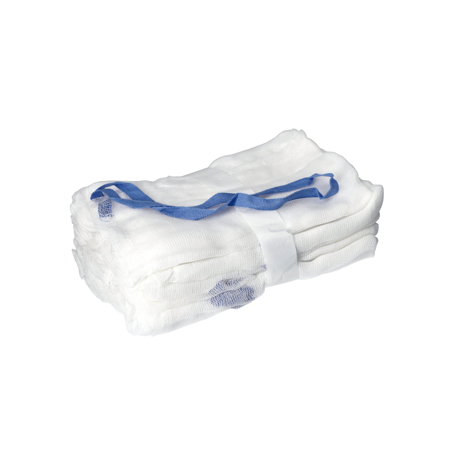 Zarys SERVI lux Éponges de gaze avec fil radiologique et ceinture, 17ème 2 épaisseurs 75cmx75cm - Carton de 10 sachets de 20