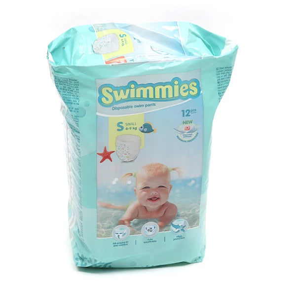 Ontex - Couches culotte piscine - Small (4 - 9 kg) - Sachet de 12 pièces