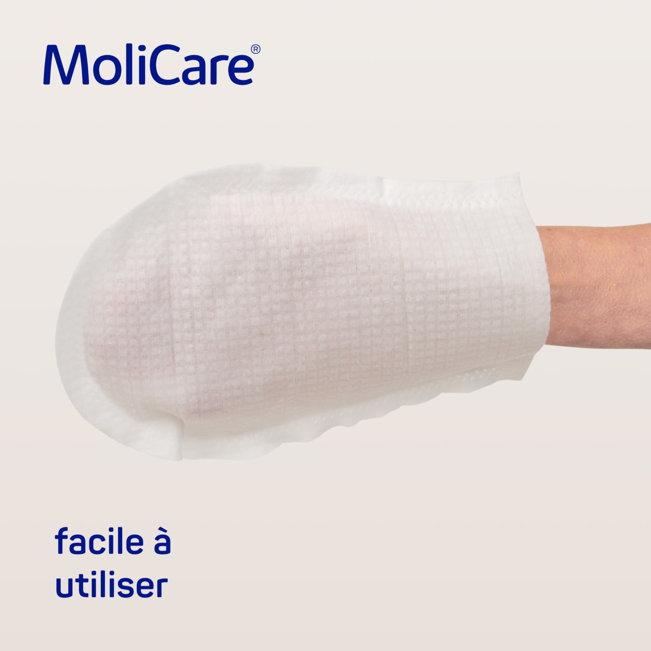 HARTMANN - MoliCare Skin - Gants de toilette imprégnés - Sachet de 8 pièces