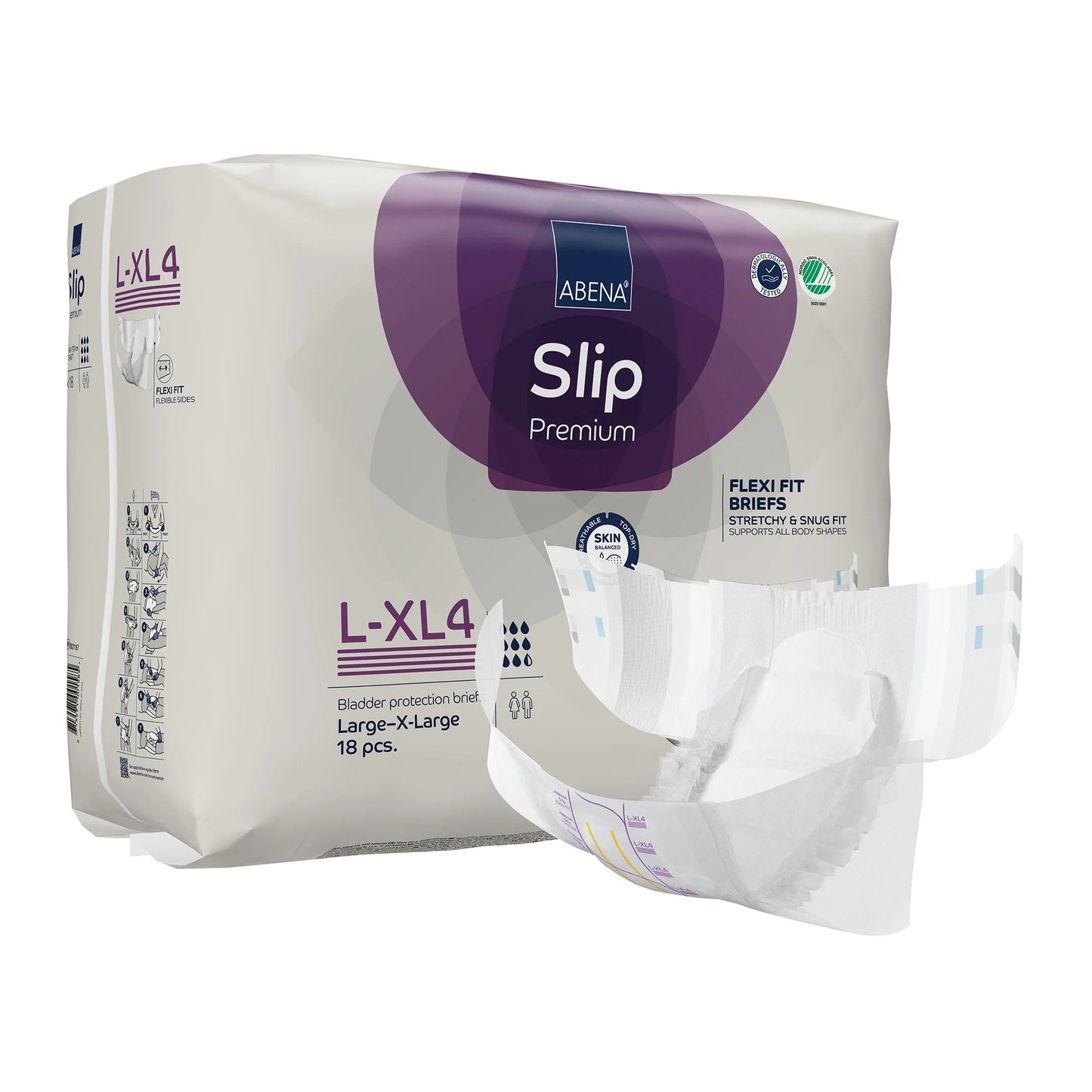 Abena - Couche adulte Flexi Fit - Nuit - Niveau 4