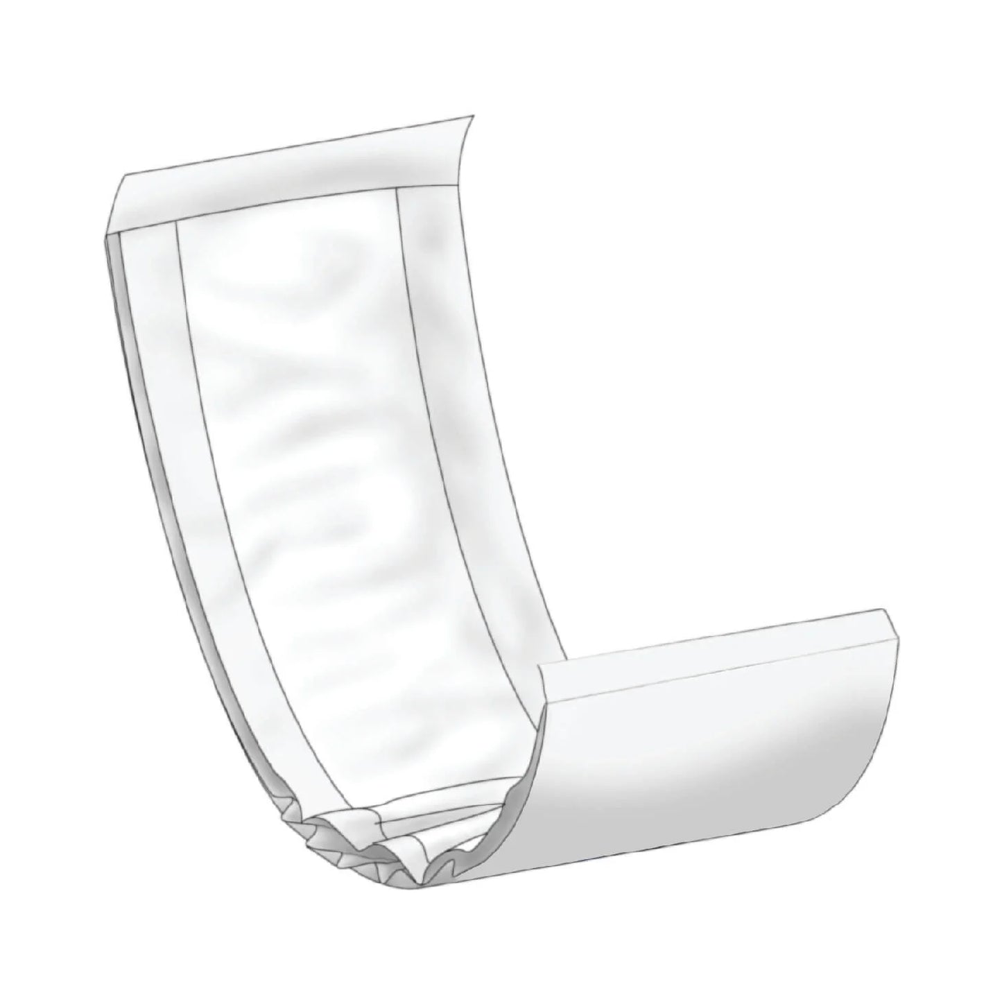 Abena - Couches adulte intraversables Abri-Let Midi - Sachet de 28 pièces
