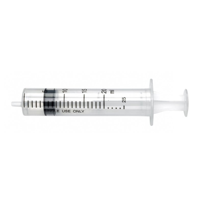 Chirana - Seringues 3 pièces - Luer - 1ml, 2ml, 3ml, 5ml, 10ml, 20ml, 30ml, 50ml- Fabriqués en Europe