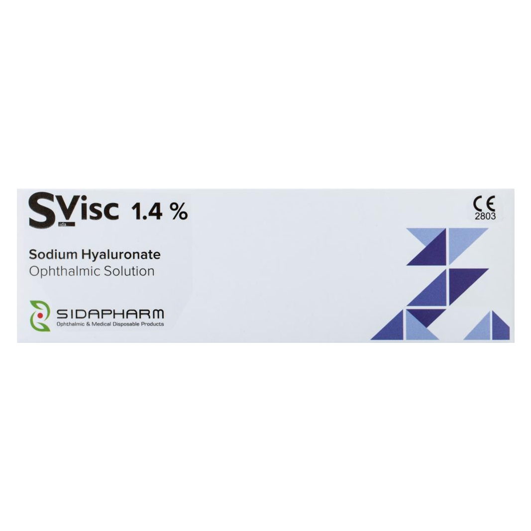 Sidapharm - Solutions ophtalmiques viscoélastiques, hyaluronate de sodium - SVisc 1,4%