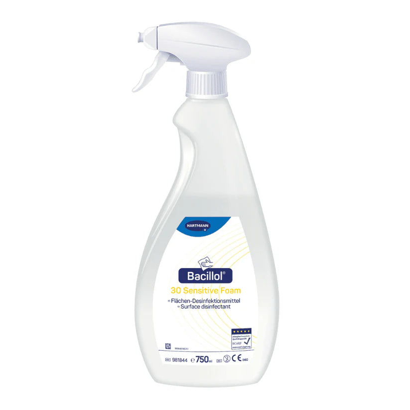 HARTMANN - Bacillol 30 Sensitive Foam - 750 ml spray - 1 pièce