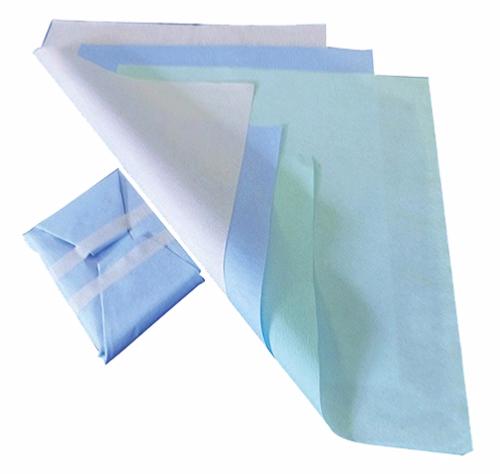 HARTMANN - Sterifeuille standard Feuilles de stérilisation en papier crêpé 60 g/m² - Vert
