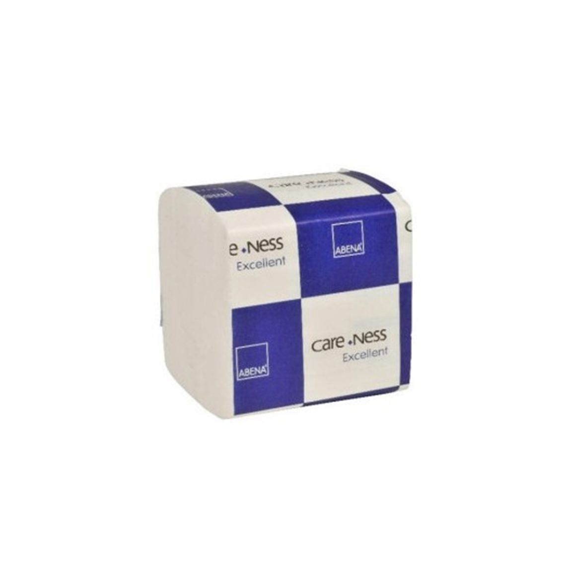 Abena - Papier toilette plié 11 x 19 cm - 2 plis blanc - Carton de 36 boites