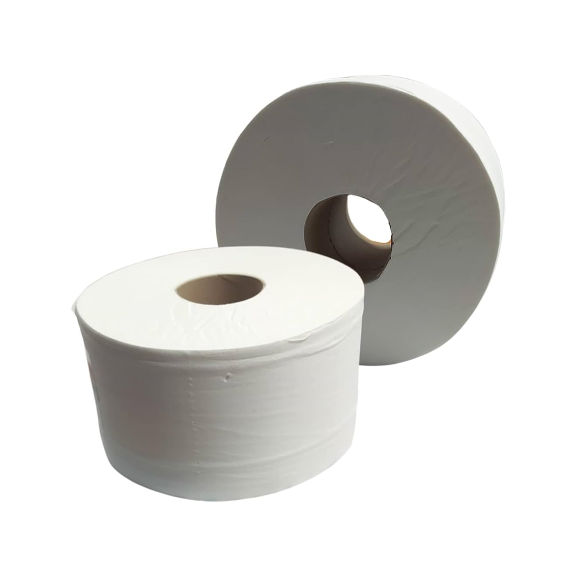 Abena - Papier toilette 9,2 cm x 180 m - 2 plis blanc - Carton de 12 rouleaux