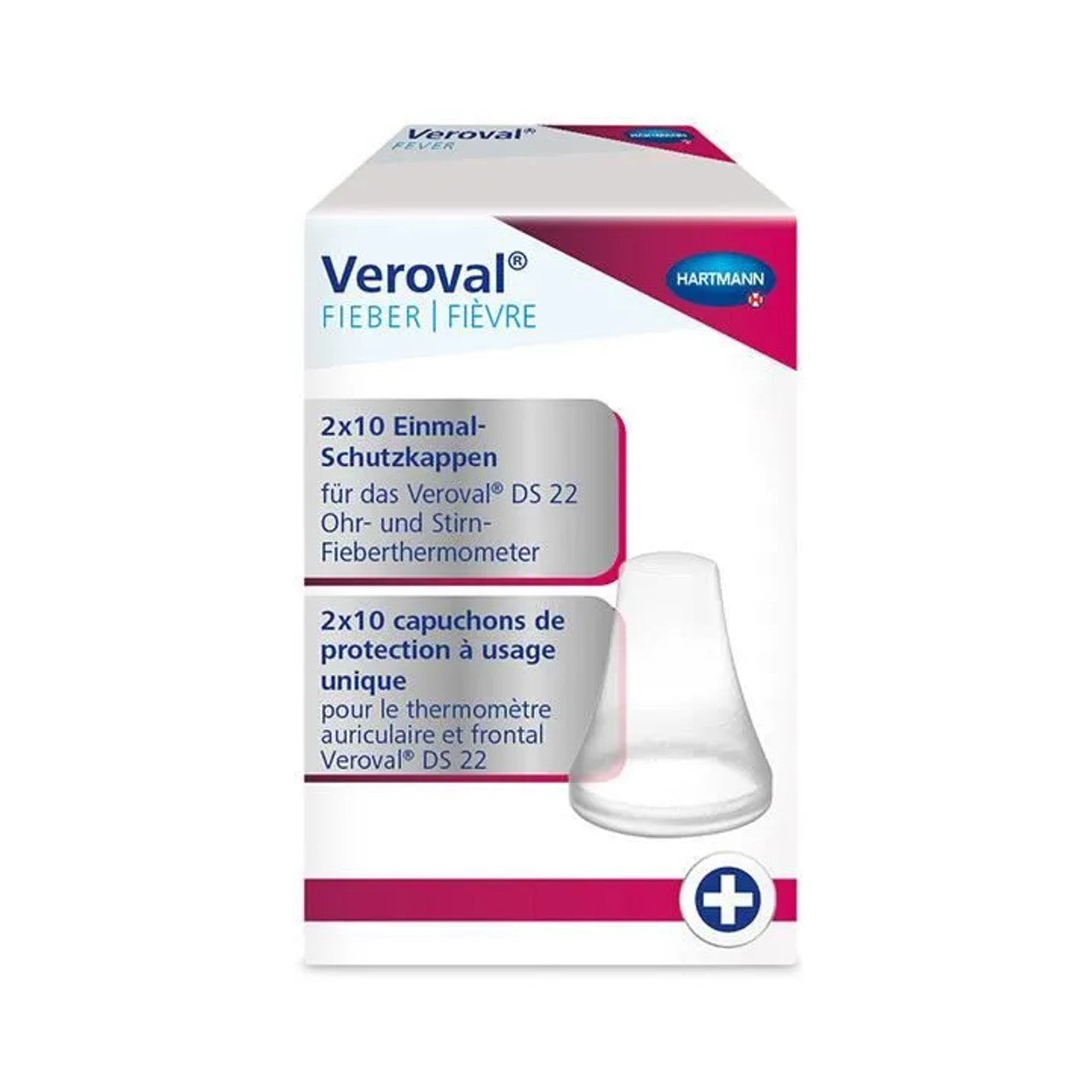 HARTMANN - Embouts pour Veroval Fièvre - Carton de 10 boites de 20 pièces