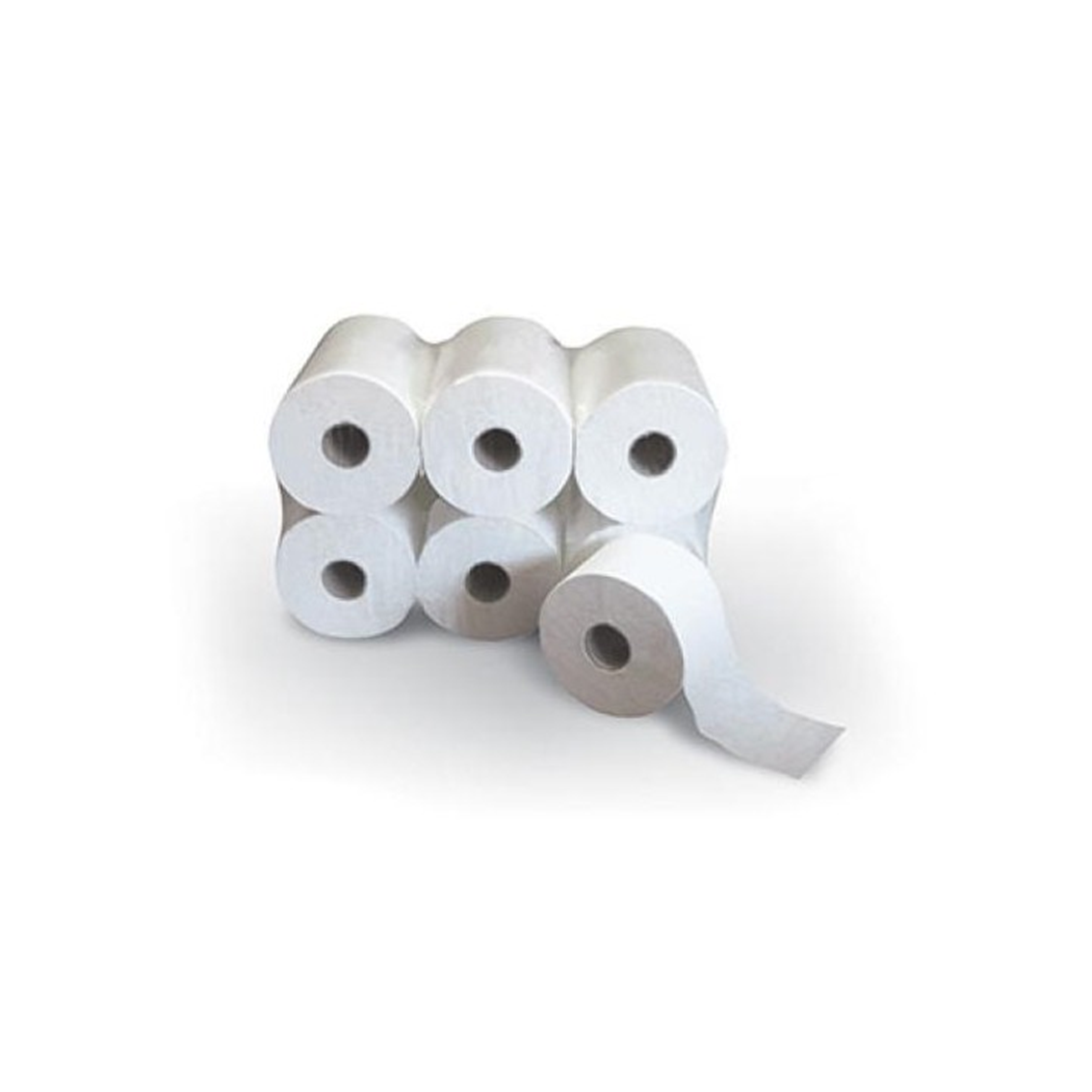 Abena - Rouleaux de papier toilette 9,2 cm x 80 m - 2 plis - 640 feuilles - Carton de 12 rouleaux