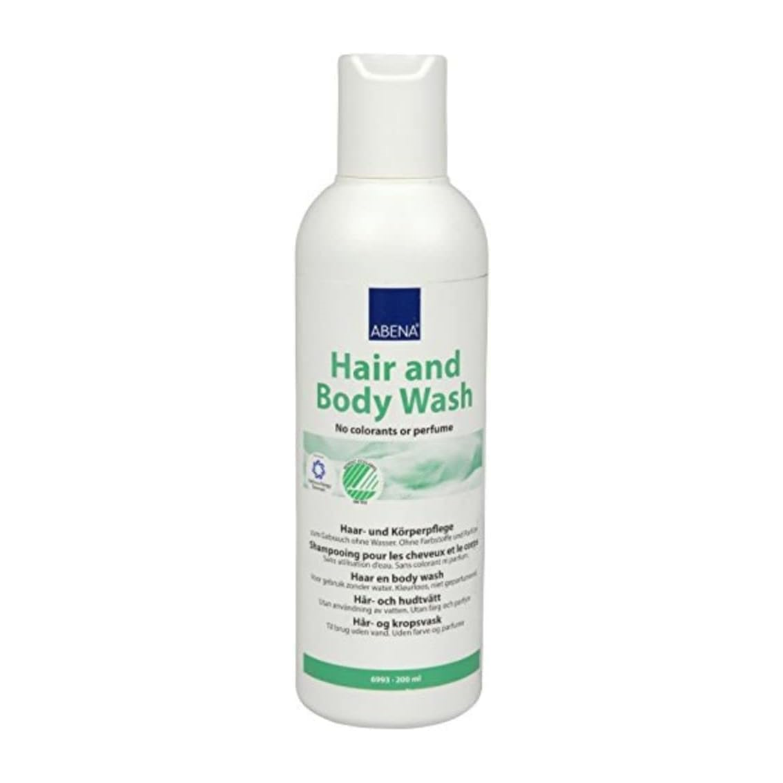 Abena - Savon corps et Cheveux 200 ml - 1 pièce
