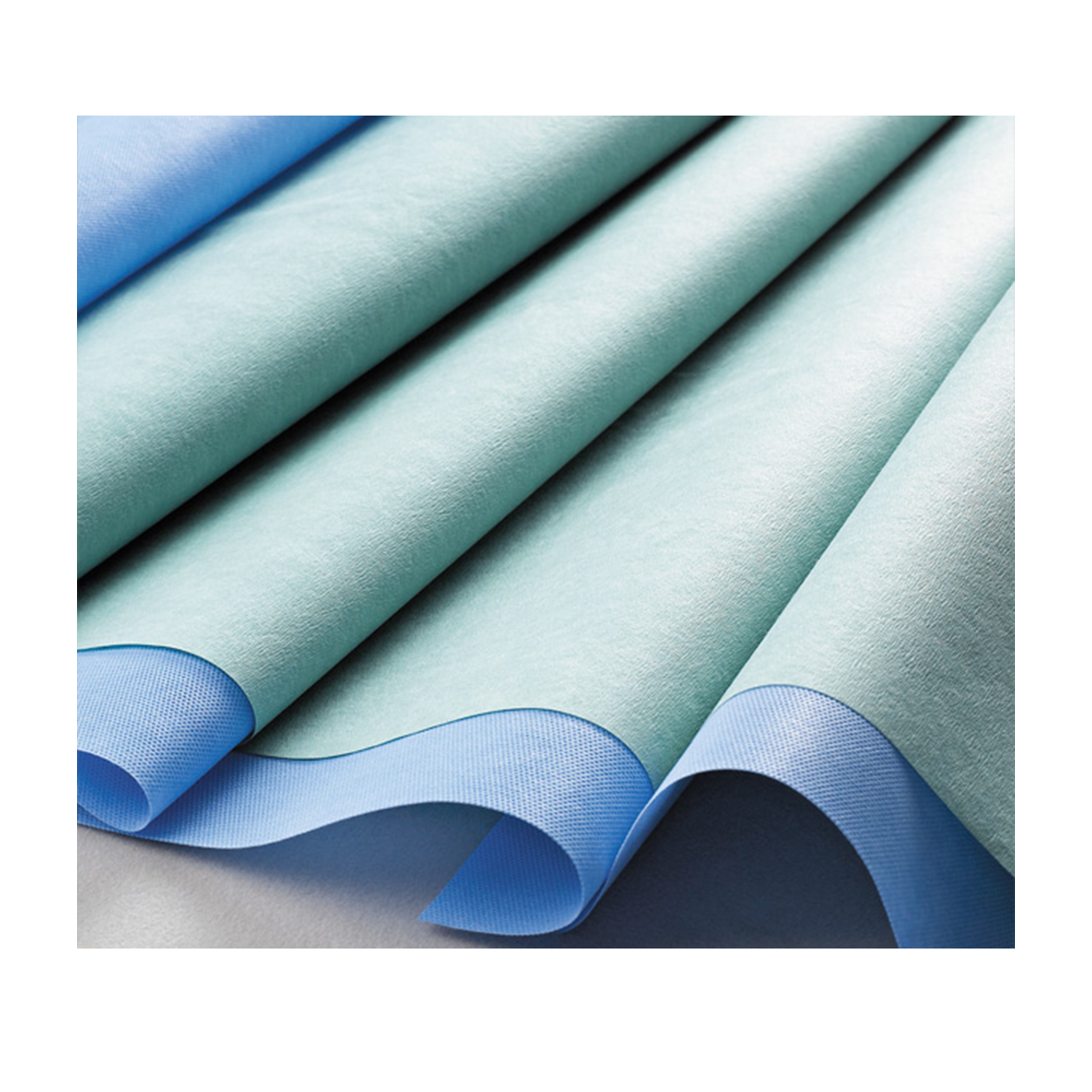 HARTMANN - Sterifeuille soft Feuilles de stérilisation en papier crêpé avec micro-crêpage à sec 60 g/m2 - Vert