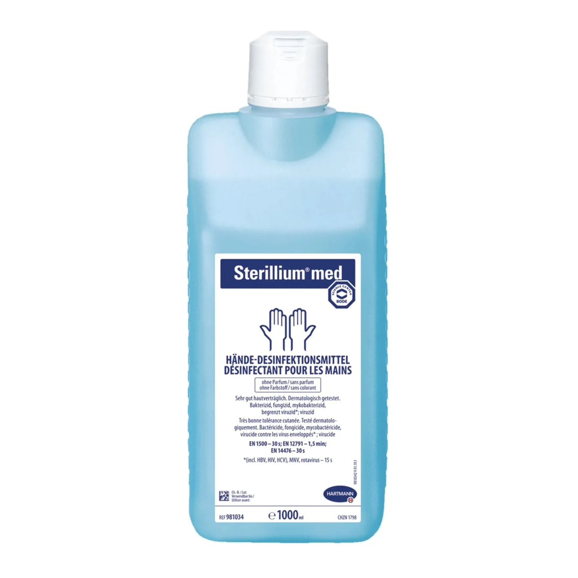 HARTMANN - Sterillium med - Désinfectant pour les mains - 1 pièce