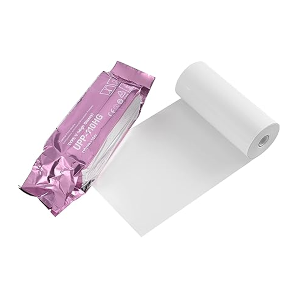 Papier Thermique Haute Brillance Sony UPP-110HG – 110 mm x 18 m - Boite de 10 rouleaux