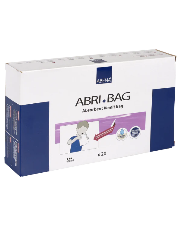 Abena - Abri Bag - sac vomitoire jetable- Sachet de 20 pièces