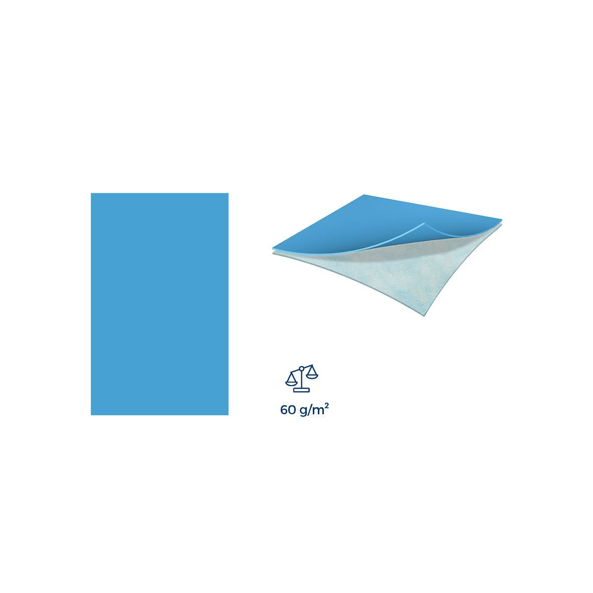 Champ opératoire 60g m² - 2 couches - stérile - Boite de 50 pièces