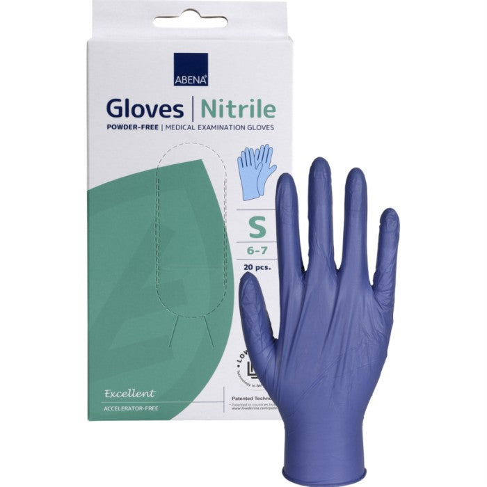 Abena -Gant d'examen en nitrile Excellent - 13 boite de 20 pièces