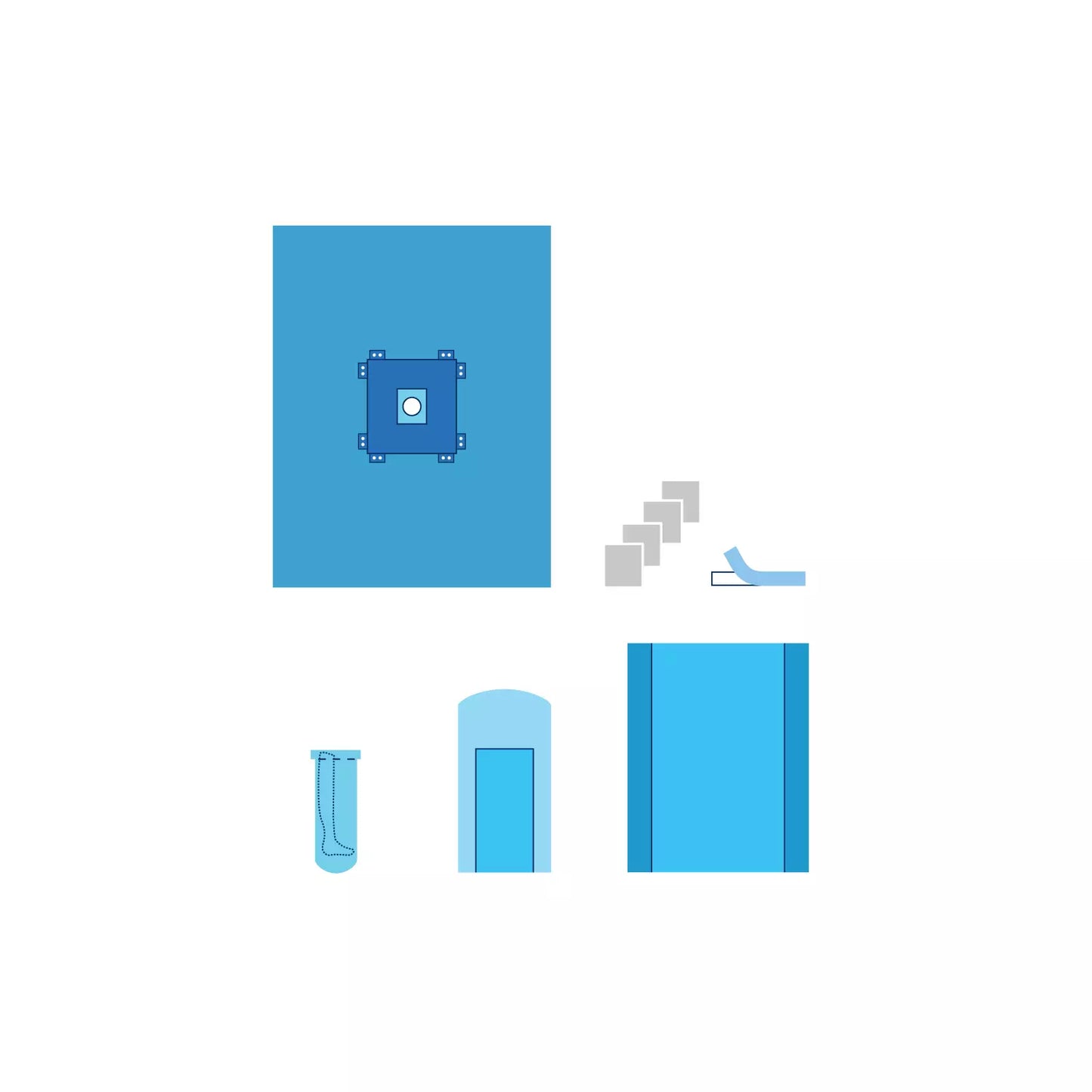 Kit d'arthroscopie stérile Standard Plus avec fenestration élastique renforcée - 1 Kit