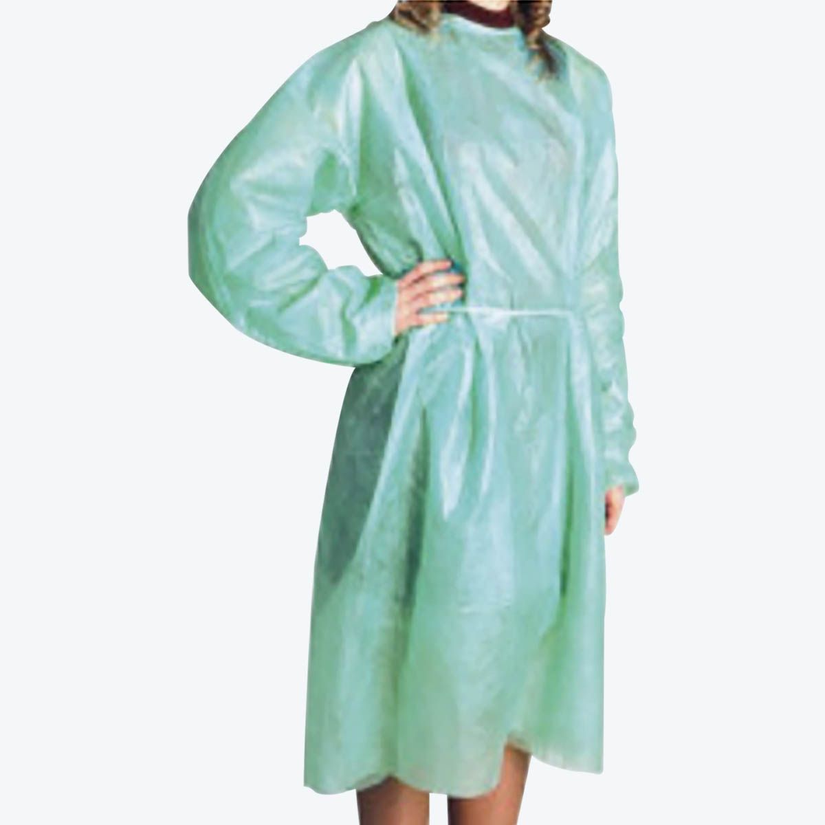 Abena - Blouse de protection en PP 23g avec poignets élastiqués 112x137cm - 10 pièces