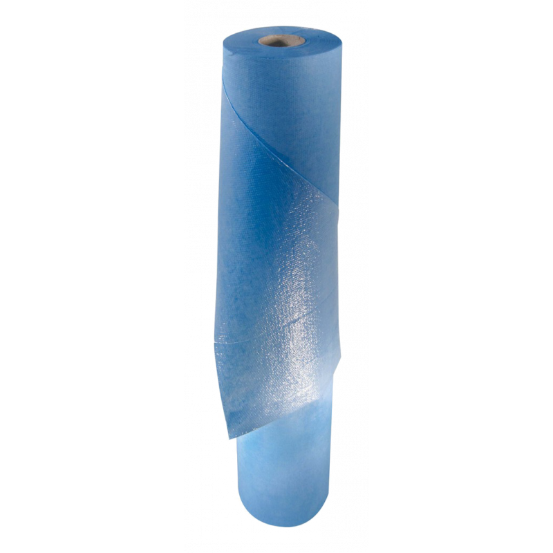 HARTMANN - ValaRoll - Drap d'examen Bleu plastifié 50 x 114 cm - 60 FTS - Lot de 6 Rouleaux