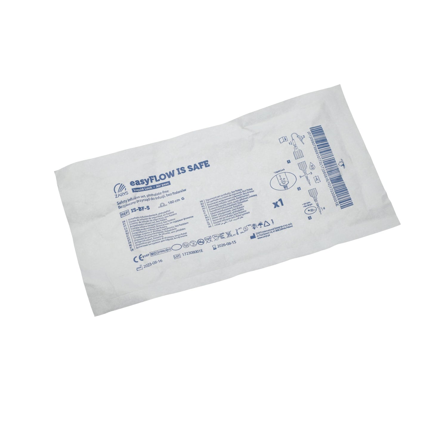 Perfuseur easyFLOW IS SAFE sans phtalates- 1 pièce
