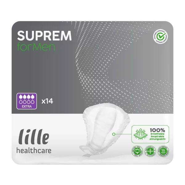 LILLE - Protection urinaire homme - Extra - Sachet de 14 pièces