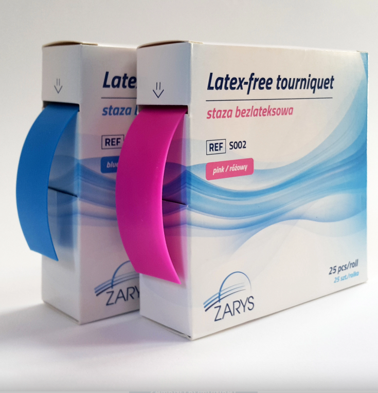 Garrot sans latex non stérile - Boite de 25 pièces