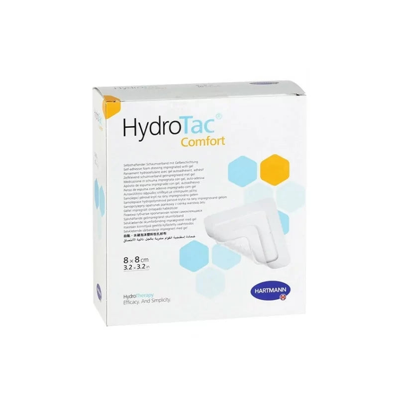 HARTMANN - HydroTac Comfort - Pansement Hydrocellulaire Adhésif - Boite de 16 pièces