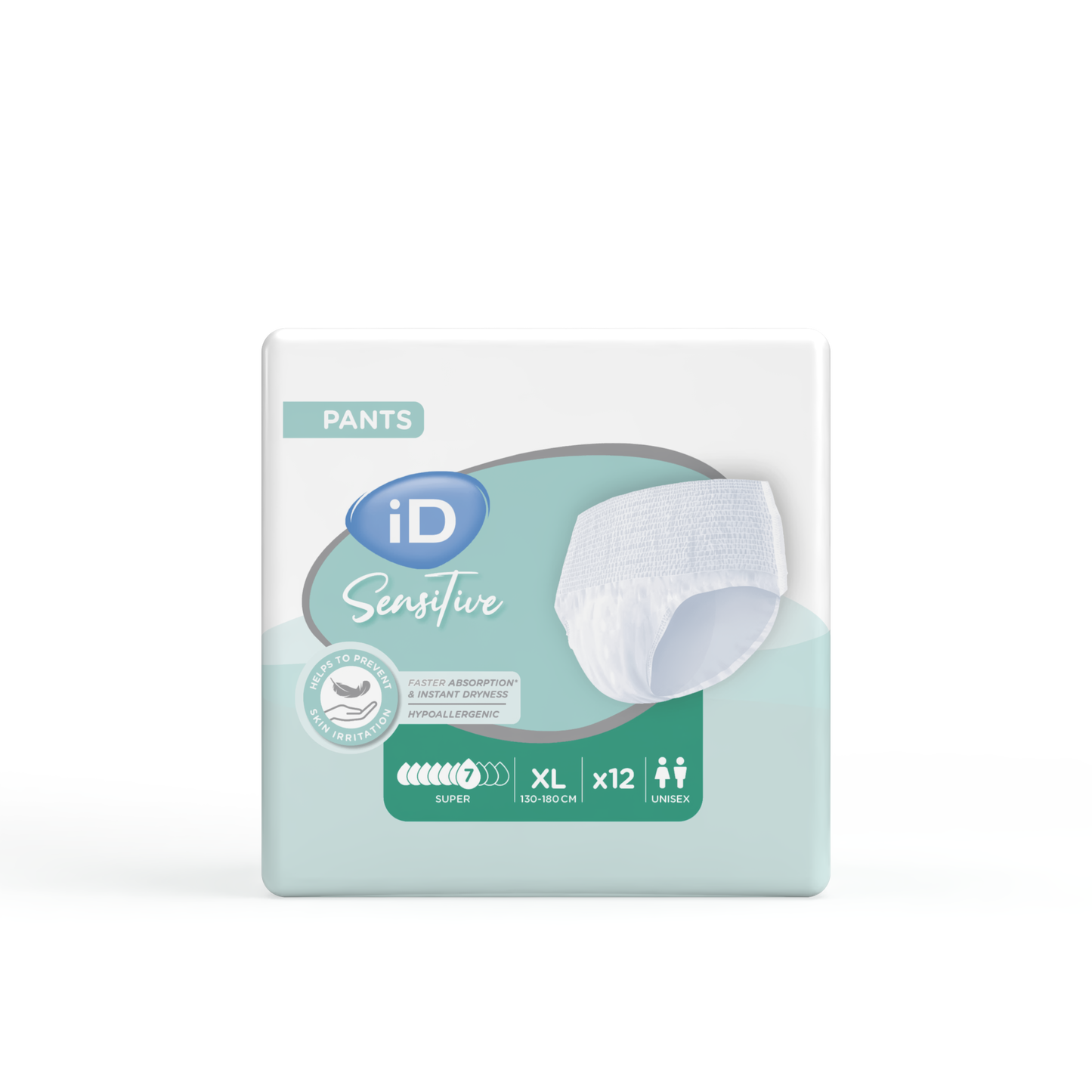 Ontex - Culotte absorbante iD Sensitive Pants Super XL - Sachet de 12 pièces - visuel 3