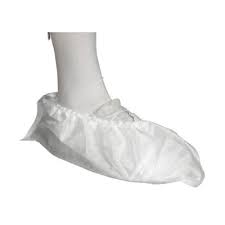 Abena - Sur-chaussures en polypropylène blanc 40/m² - 42 x17 cm - Sachet 100 pièces