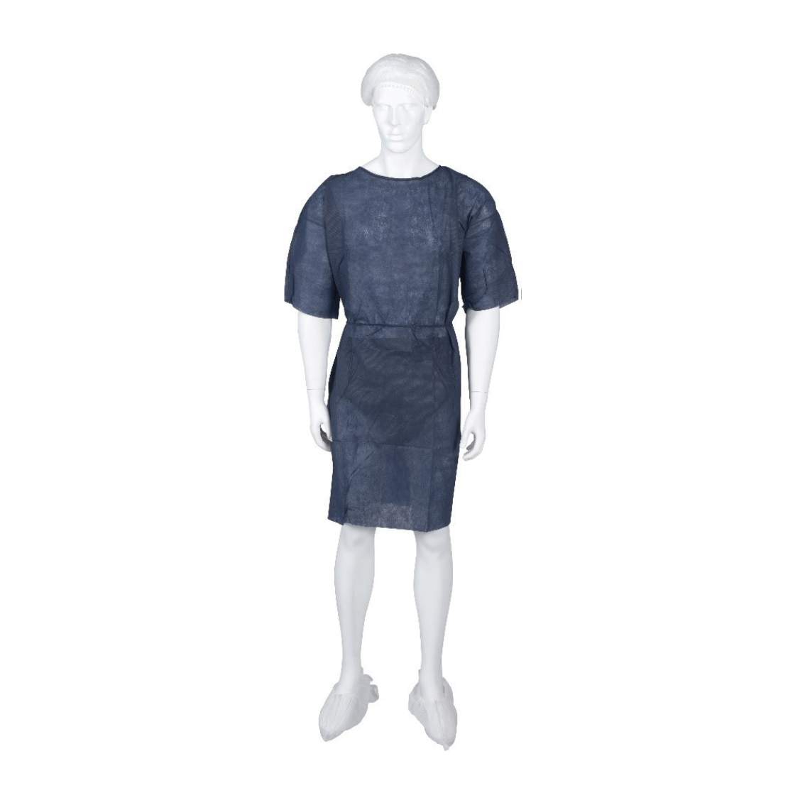 Abena - Kit opéré adulte avec charlotte, chemise, sous-vêtements, et sur-chaussures - 1 Kit