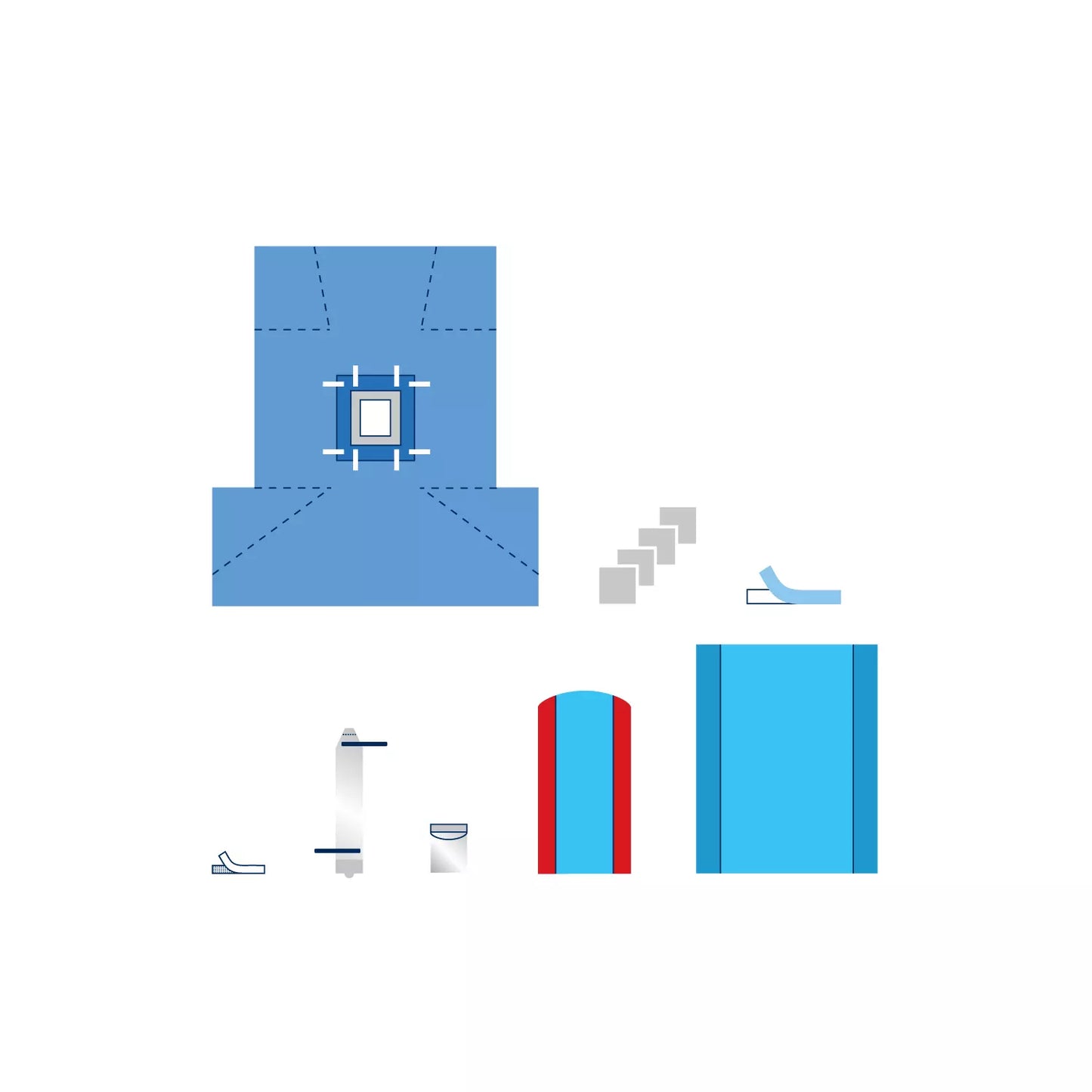 Kit de chirurgie générale de laparoscopie - LAPAROSCOPY SET 3