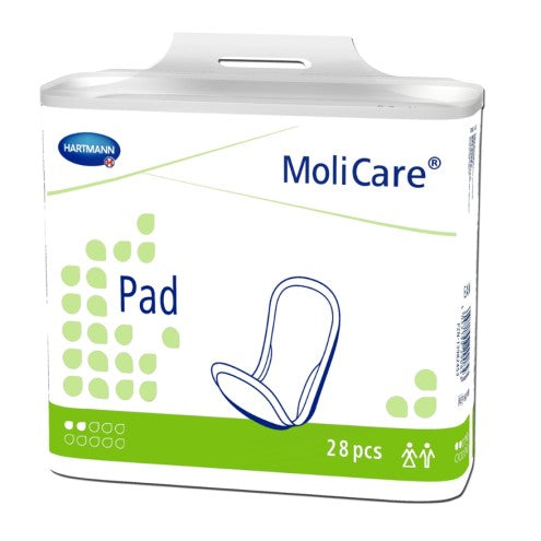 HARTMANN - MoliCare Pad - Protection anatomique 2 gouttes - Sachets de 30 pièces